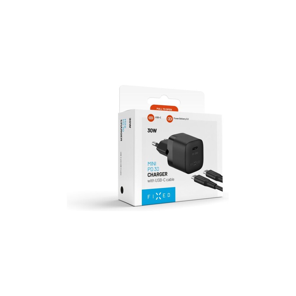 FIXED-Mini-nabijecka-s-USB-C-vystupem-a-kabelem-USB-C-1-metr-PD-30W-cerna