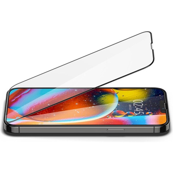 Spigen-tR-Slim-HD-ochranne-sklo-iPhone-17e-16e-14-13-Pro-13-cerne