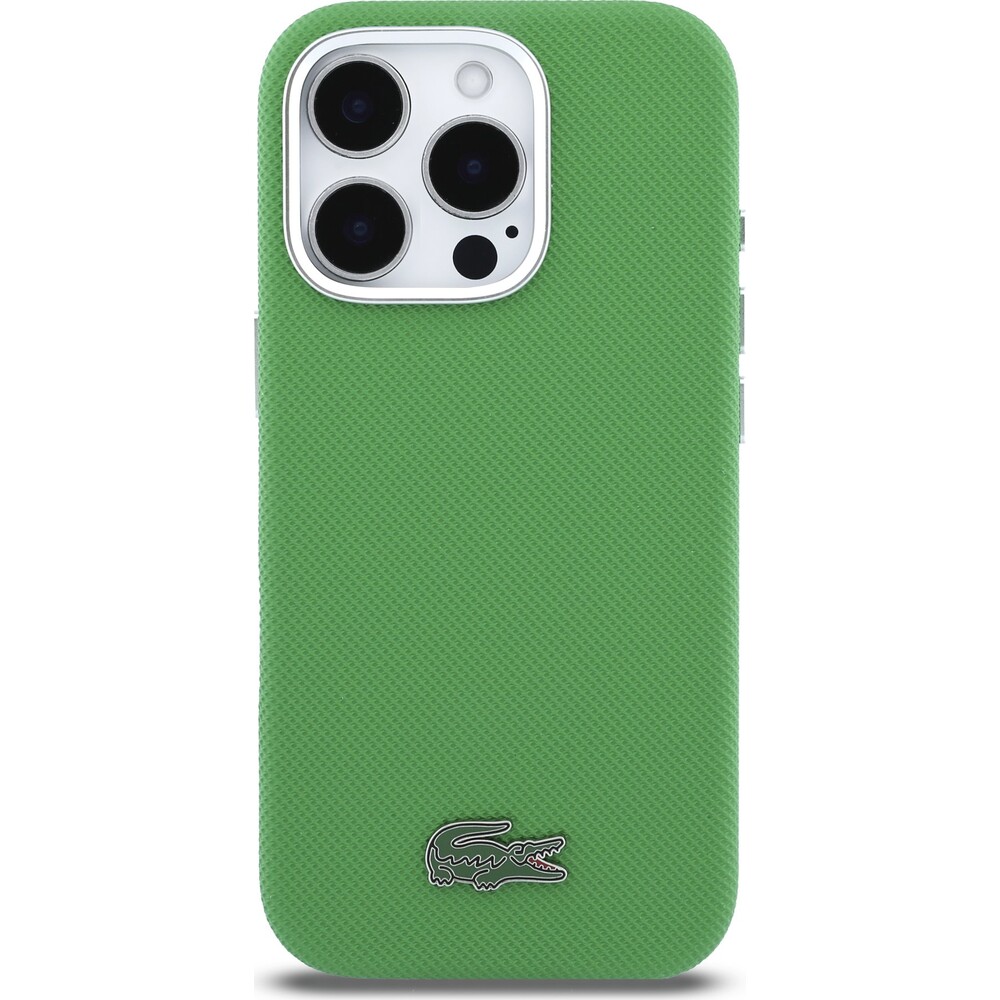 Lacoste-PVC-Iconic-Petit-Pique-Metal-Logo-MagSafe-kryt-iPhone-16-Pro-Max-zeleny