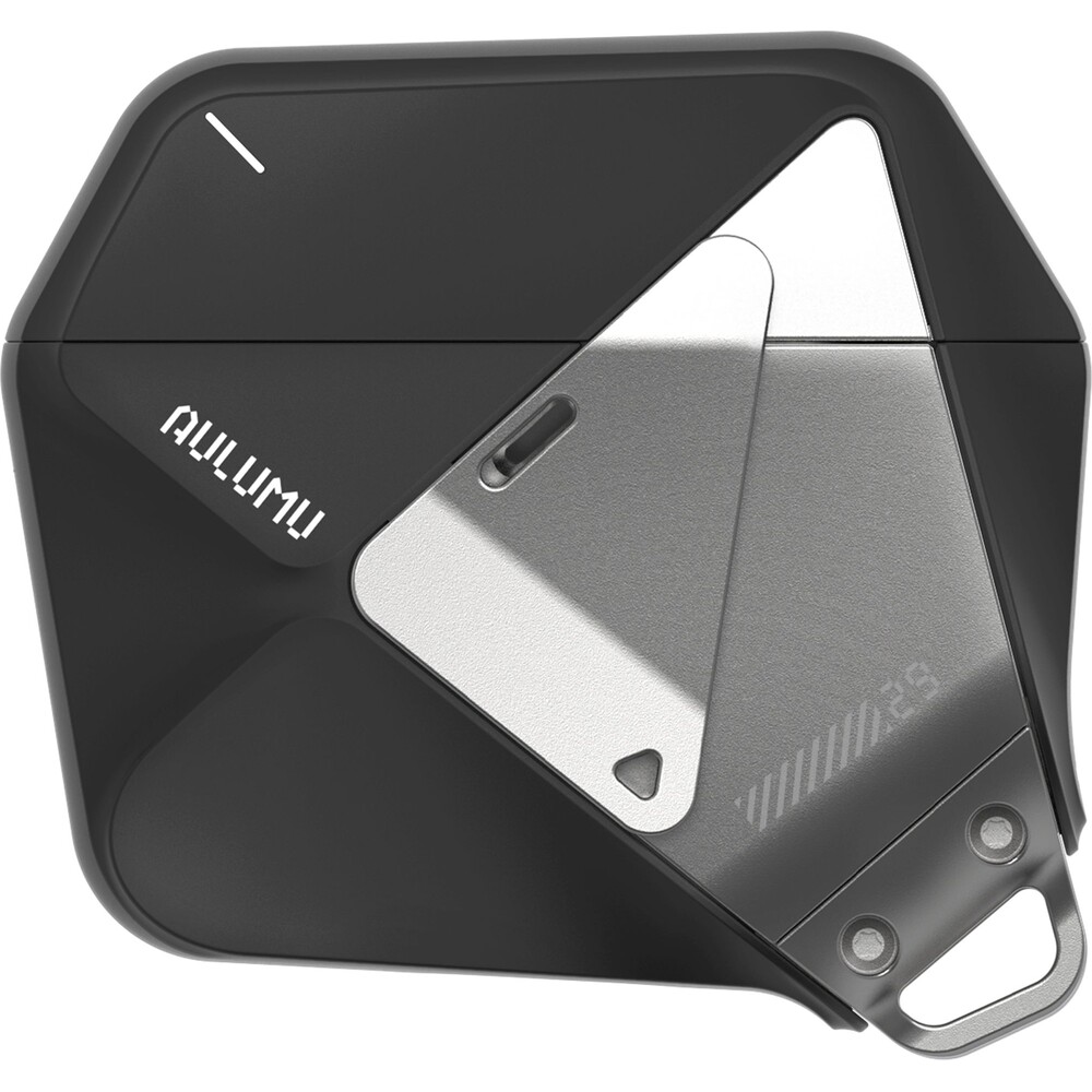Aulumu-A29-Geometric-Case-pouzdro-AirPods-4-Black