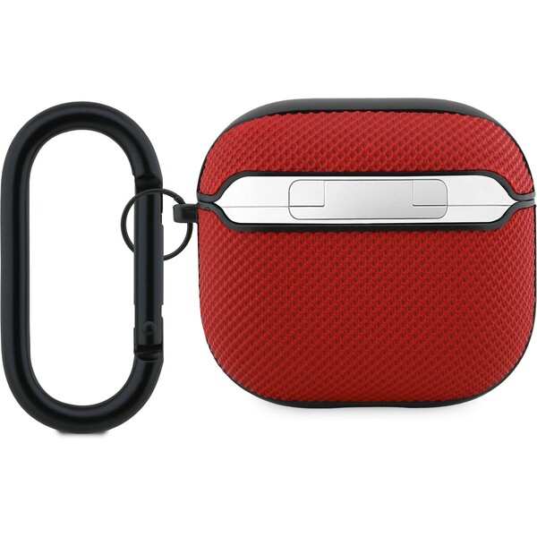 Lacoste-Petit-Pique-Croc-Logo-Patch-pouzdro-AirPods-4-cervene
