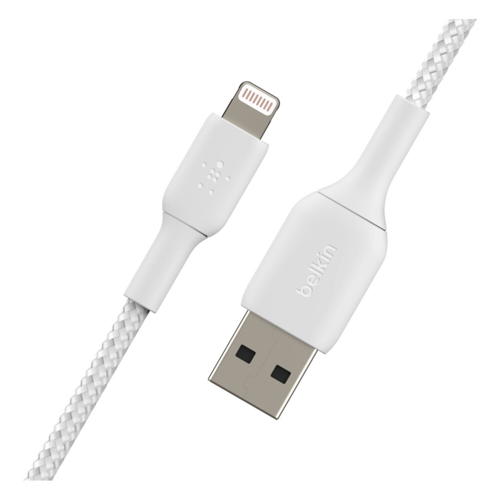 Belkin-BOOST-Charge-Braided-Lightning-USB-A-napajeci-kabel-1m-bily