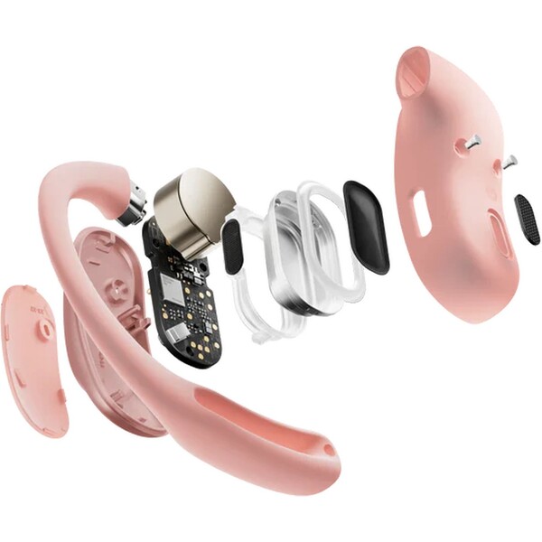 Shokz-OpenFit-Air-Bluetooth-sluchatka-ruzova