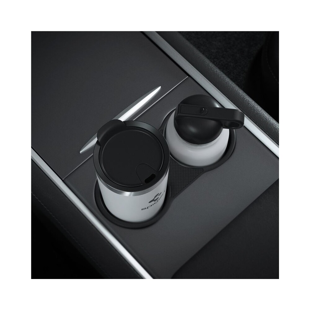 Spigen-Center-Console-Cup-Holder-Insert-vlozka-do-drzaku-napoju-2021-2022-Tesla-Model-Y-3-cerny
