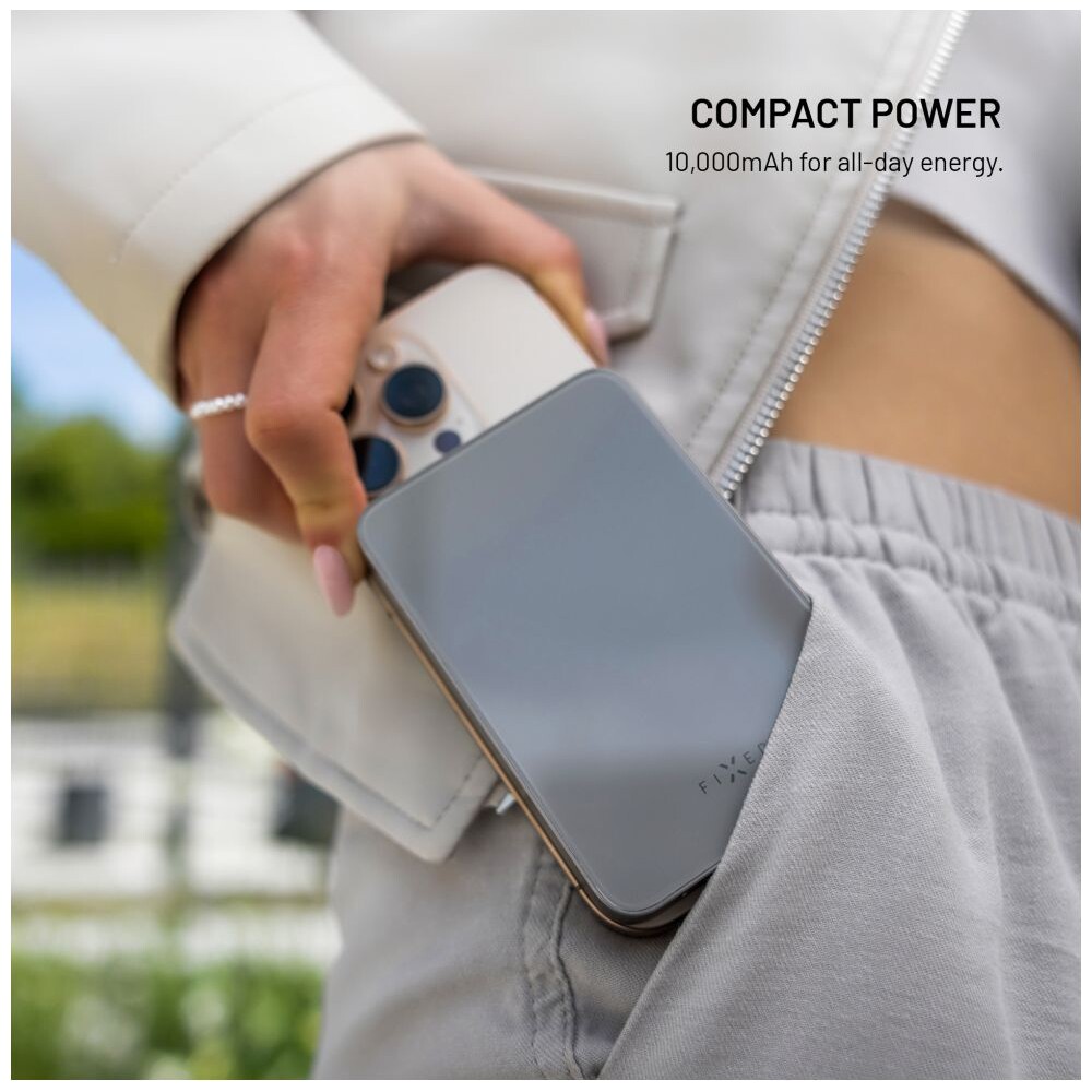 FIXED-MagZen-10-Crystal-MagSafe-Qi2-powerbanka-10000mAh-cerna