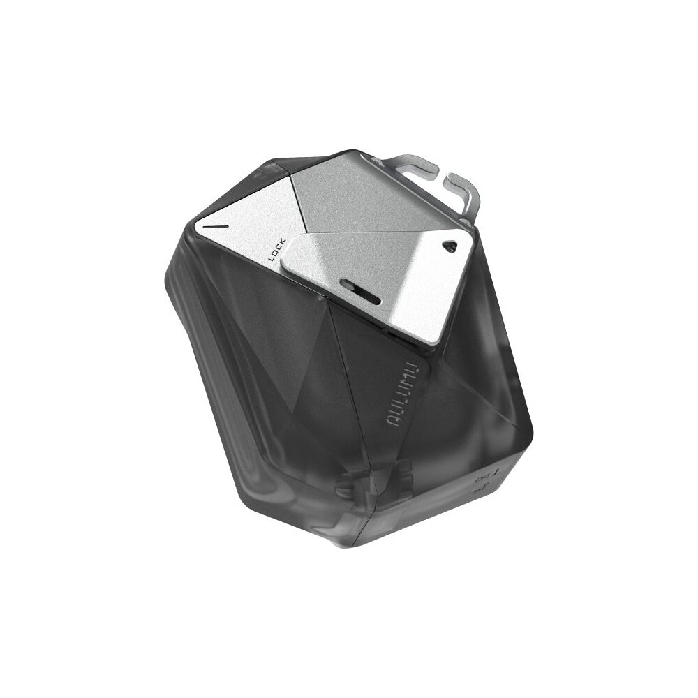 Aulumu-A39-Geometric-Case-pouzdro-AirPods-Pro-3-Black