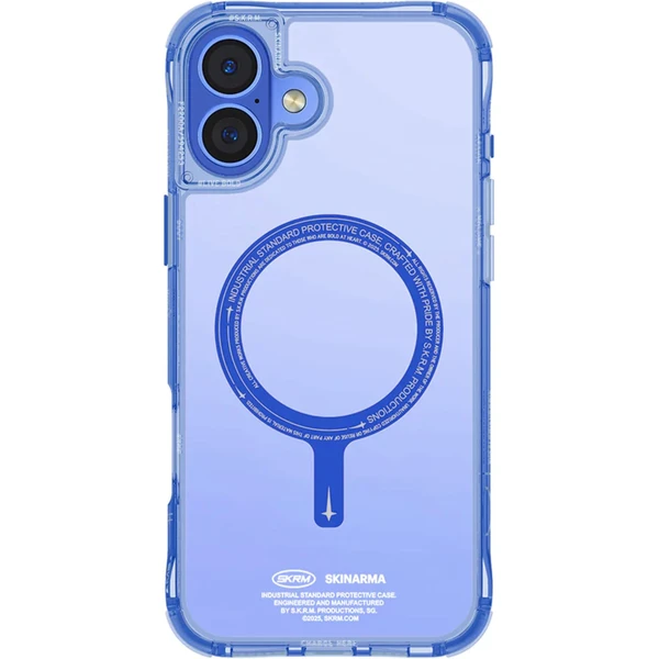 SKINARMA Saido Mag-Charge kryt iPhone 16 modrý - Pouzdra - Obrázek 68LD000O01