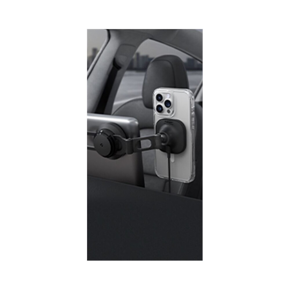 Spigen-OneTap-Pro-3-Wireless-Car-Charger-MagSafe-drzak-s-nabijenim-na-displej-Tesla