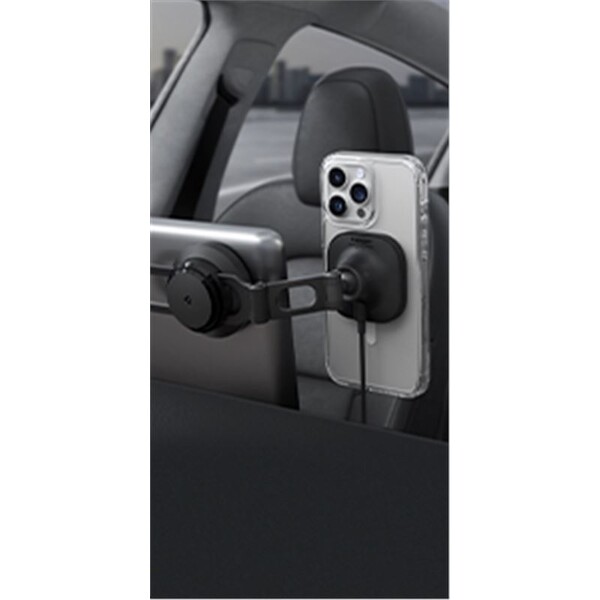 Spigen-OneTap-Pro-3-Wireless-Car-Charger-MagSafe-drzak-s-nabijenim-na-displej-Tesla