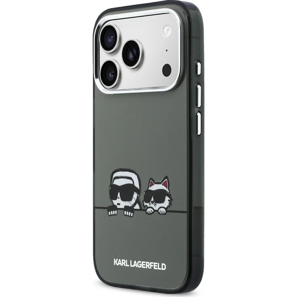 Karl-Lagerfeld-IML-K-CH-Heads-Logo-MagSafe-kryt-iPhone-17-Pro-cerny