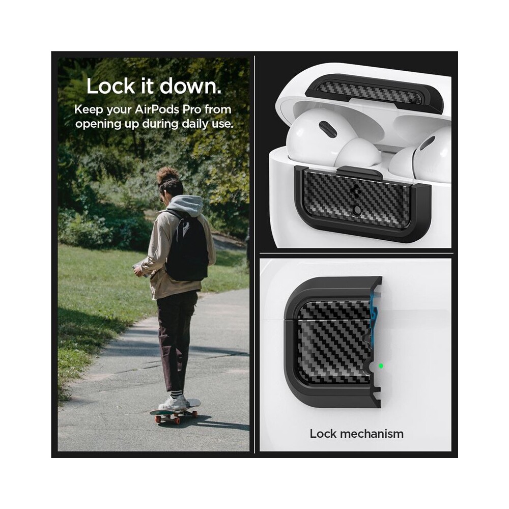 Spigen-Lock-Fit-M-pouzdro-AirPods-Pro-2nd-1st-Gen-karbon