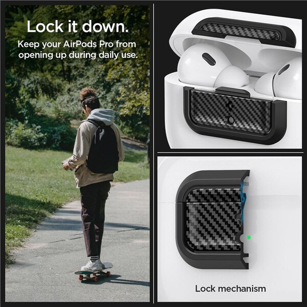 Spigen-Lock-Fit-M-pouzdro-AirPods-Pro-2nd-1st-Gen-karbon