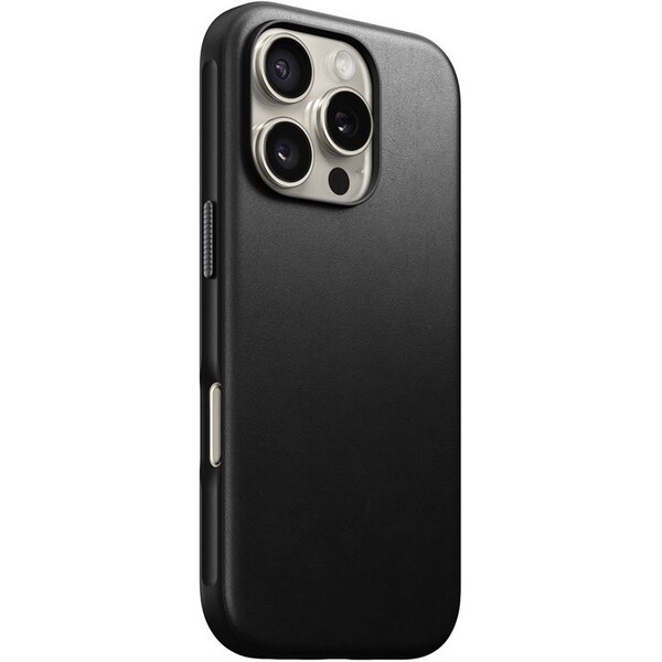 Nomad-Modern-Leather-Case-MagSafe-kryt-iPhone-16-Pro-cerny