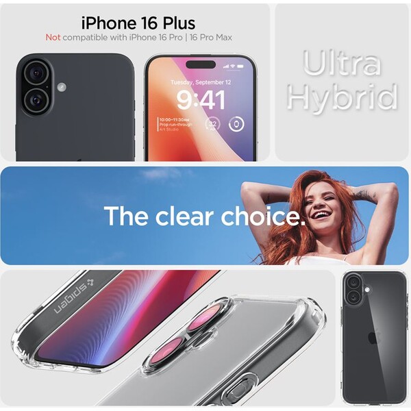 Spigen-Ultra-Hybrid-kryt-iPhone-16-Plus-crystal-clear