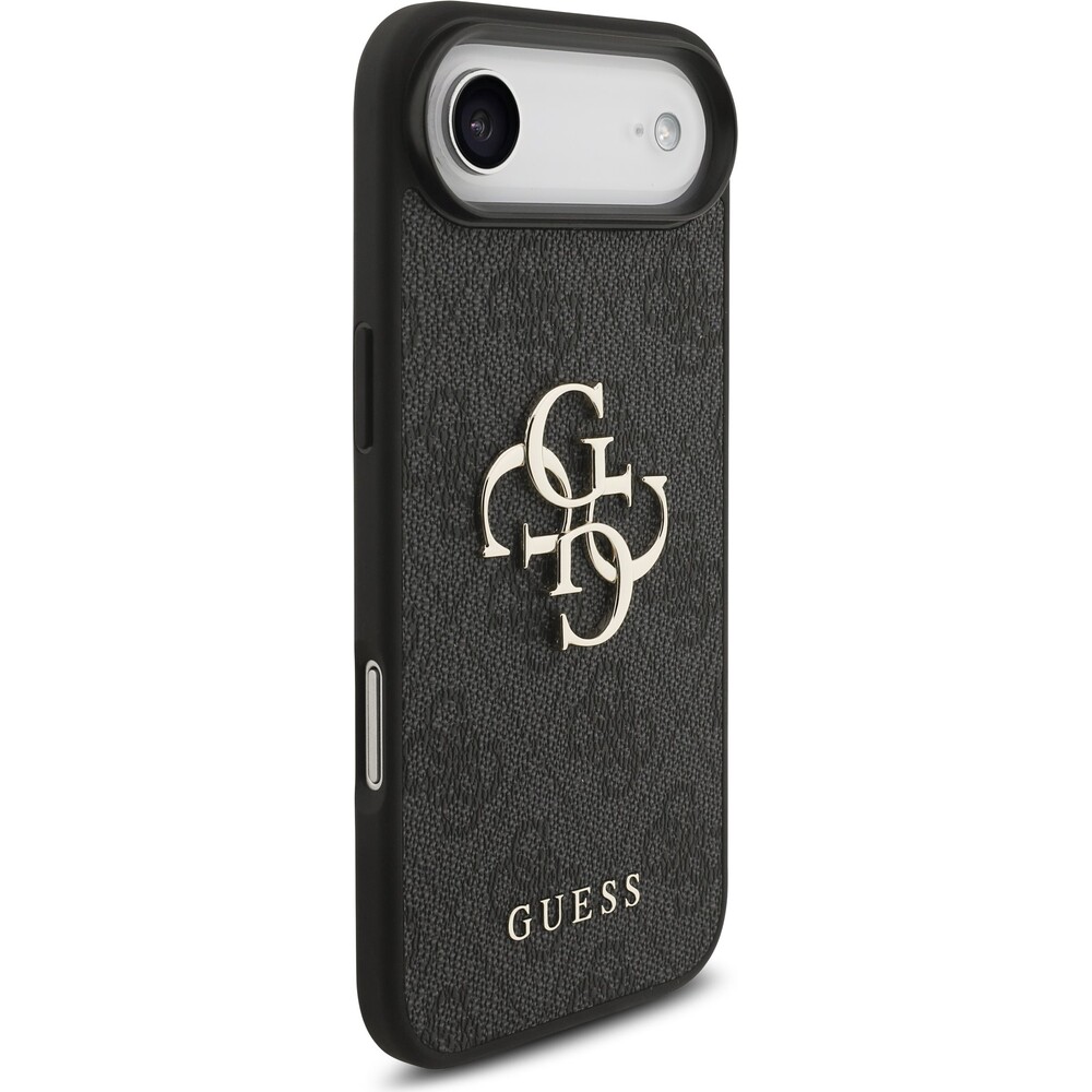 Guess-PU-4G-Metal-Logo-kryt-iPhone-Air-sedy