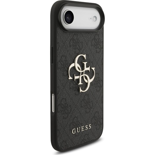 Guess-PU-4G-Metal-Logo-kryt-iPhone-Air-sedy