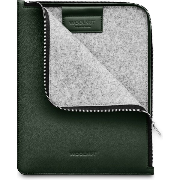 Woolnut-Leather-Folio-kozene-pouzdro-iPad-Pro-11-iPad-Air-11-tmave-zelene