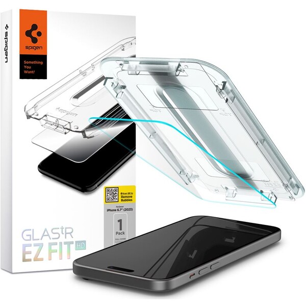 Spigen-Glass-tR-EZ-Fit-HD-tvrzene-sklo-iPhone-16-Plus-15-Plus-cire