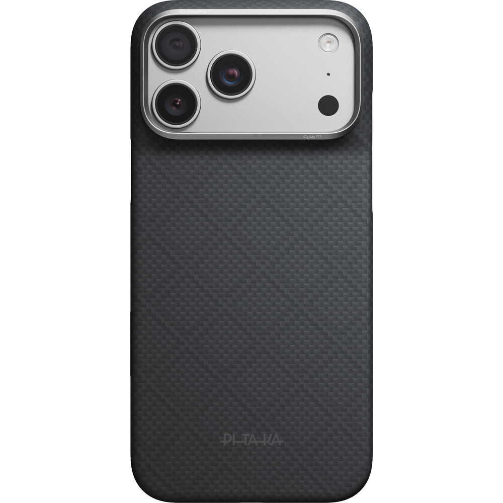 Pitaka-Edge-Case-Argyle-MagSafe-kryt-iPhone-18-Pro-Max-Lava-Black
