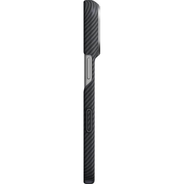 Pitaka-Edge-Case-MagSafe-kryt-iPhone-18-Pro-Black-Grey-Twill