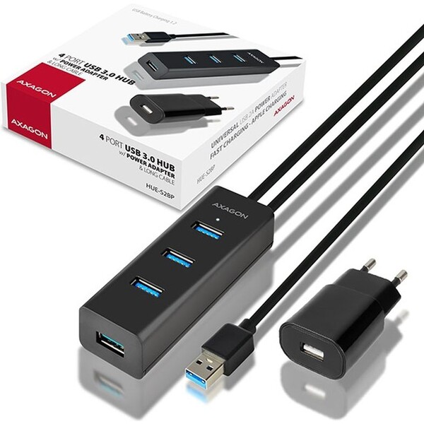 AXAGON-HUE-S2BP-4-Port-USB-3-0-Charging-hub