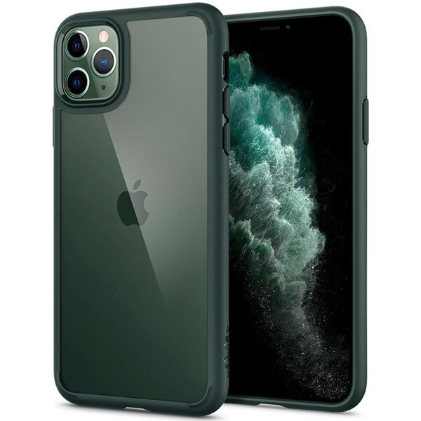 Spigen-Ultra-Hybrid-kryt-iPhone-11-Pro-zeleny