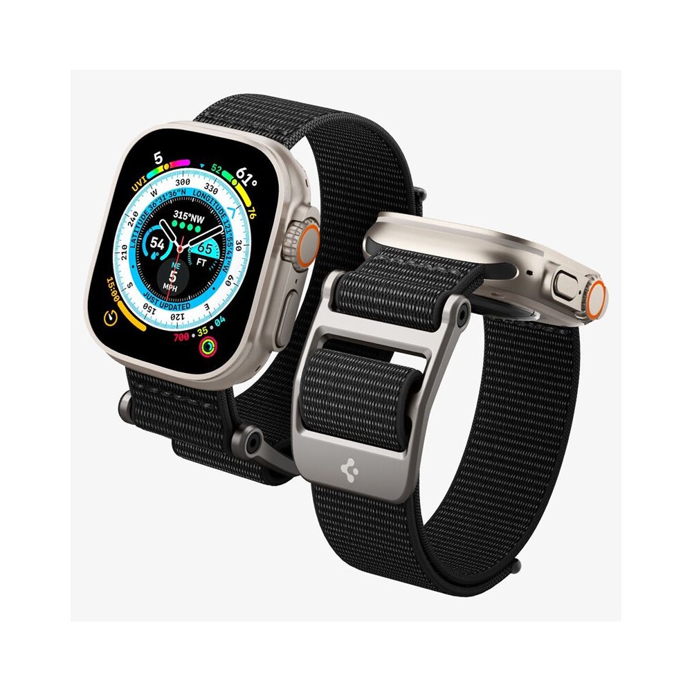 Spigen-DuraPro-Flex-reminek-Apple-Watch-49-45-44-42mm-cerny
