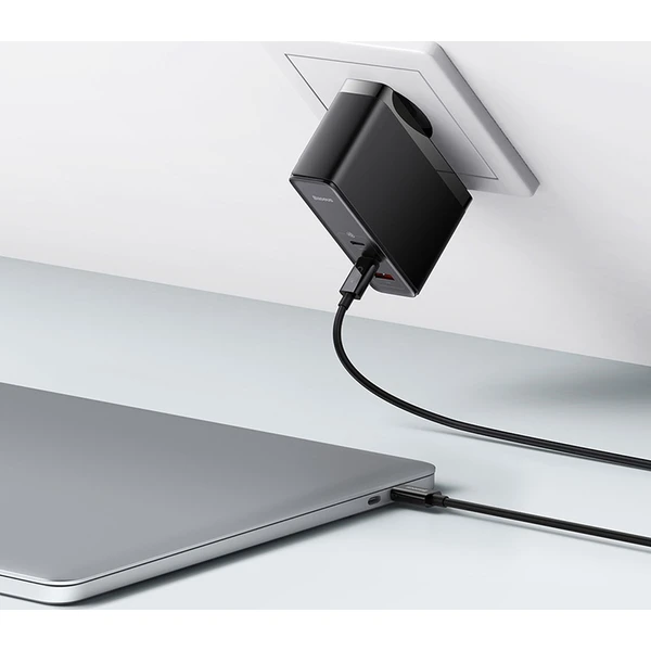 Baseus-GaN5-Pro-rychlonabijecka-140W-2x-USB-C-1x-USB-cerna