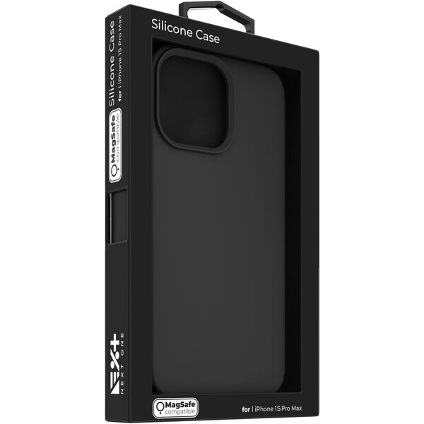 Next-One-silikonovy-kryt-s-MagSafe-iPhone-15-Pro-Max-cerny