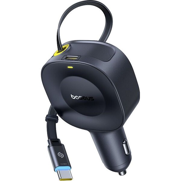 Baseus-PrimeTrip-VR2-USB-C-nabijecka-do-auta-1-5m-30W-1x-USB-C-cerna