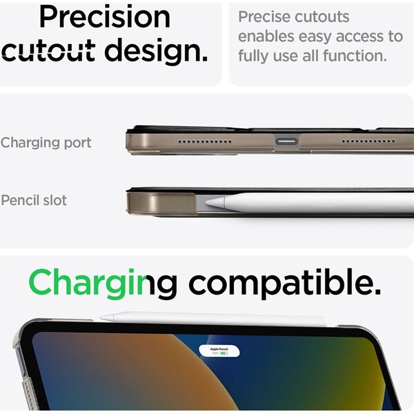 Spigen-Smart-Fold-ochranne-pouzdro-iPad-10-9-2022-iPad-11-2025-cerne