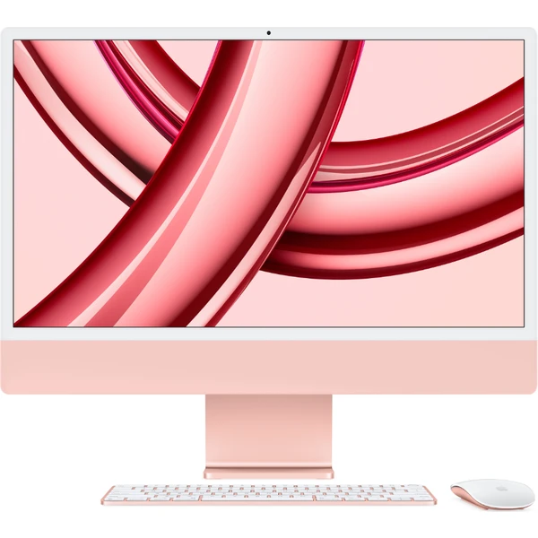 CTO Apple iMac 24" (2023) / 16GB / Mouse / Pink / CZ KLV / 256GB SSD / Bez ethernetu - Stolní počítače - Hlavní obrázek