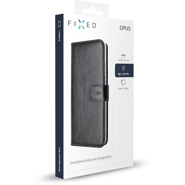 FIXED-Opus-flip-pouzdro-Apple-iPhone-11-cerne