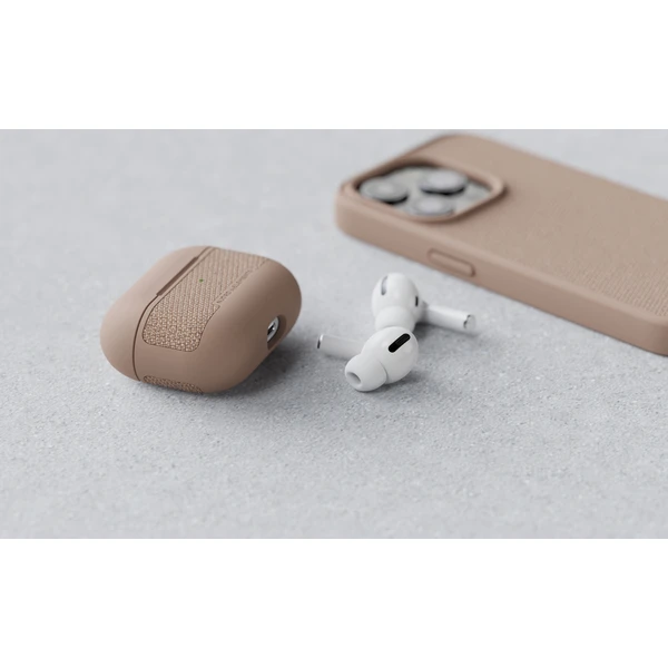 NJORD Fabric pouzdro AirPods Pro 1/2 Pink Sand - Pouzdra - Obrázek 6QC0000L01
