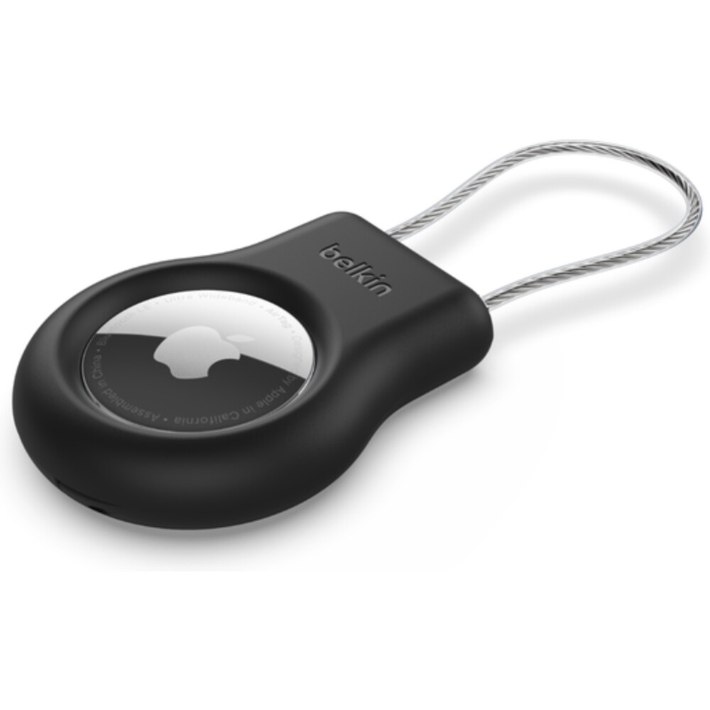Belkin-Secure-pouzdro-na-AirTag-s-dratenym-kabelem-cerne