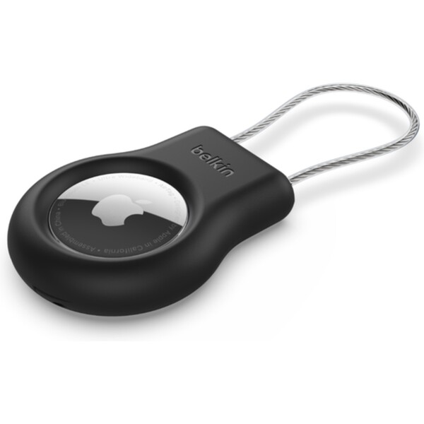 Belkin-Secure-pouzdro-na-AirTag-s-dratenym-kabelem-cerne