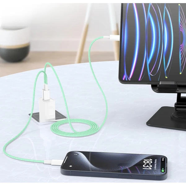 Cubenest-Braided-USB-C-USB-C-napajeci-kabel-60W-1m-barevne-4ks