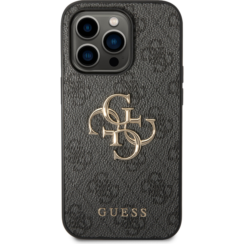 Guess-PU-4G-Metal-Logo-kryt-iPhone-15-Pro-Max-sedy