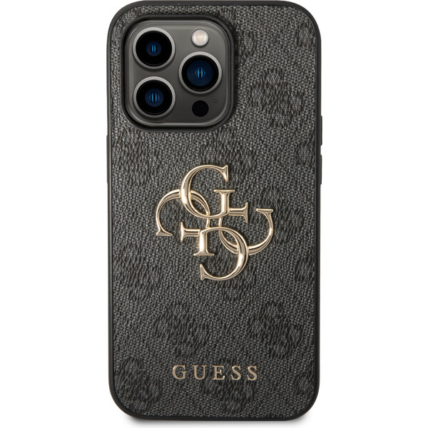Guess-PU-4G-Metal-Logo-kryt-iPhone-15-Pro-Max-sedy