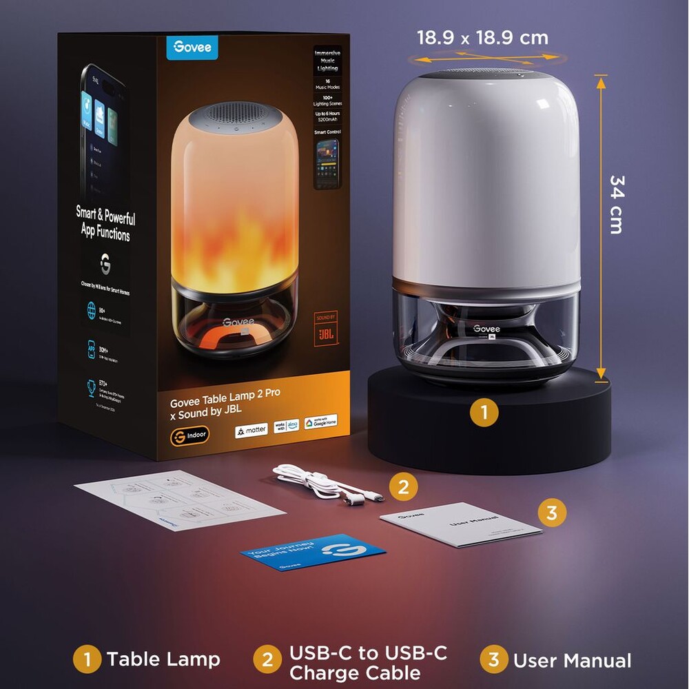 Govee-Table-Lamp-2-RGBW-Akumulatorova-lampa-s-reproduktorem-zvuk-od-JBL