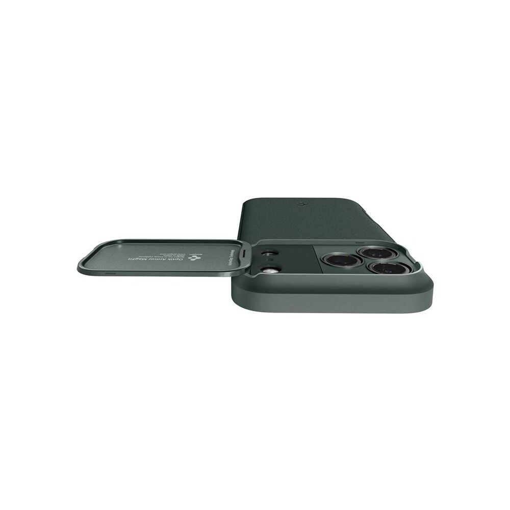 Spigen-Optik-Armor-MagSafe-kryt-iPhone-17-Pro-abyss-green