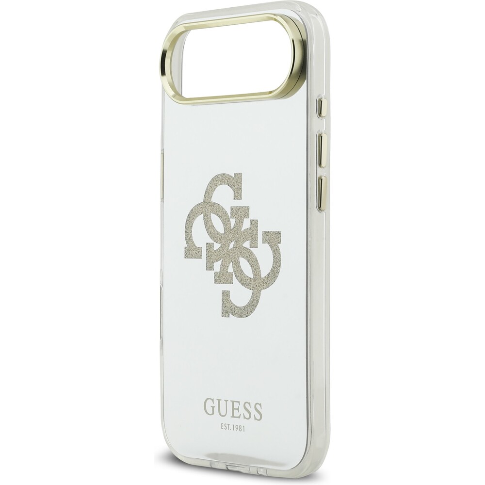 Guess-PC-TPU-Mirror-4G-Glitter-Logo-MagSafe-kryt-iPhone-Air-zlaty