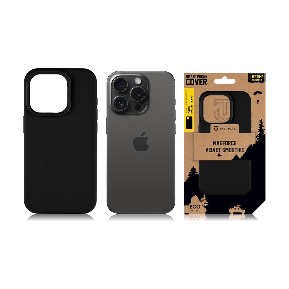 Tactical-MagForce-Velvet-Smoothie-Kryt-pro-Apple-iPhone-15-Pro-Asphalt