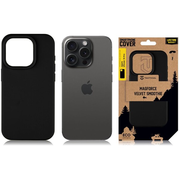 Tactical-MagForce-Velvet-Smoothie-Kryt-pro-Apple-iPhone-15-Pro-Asphalt