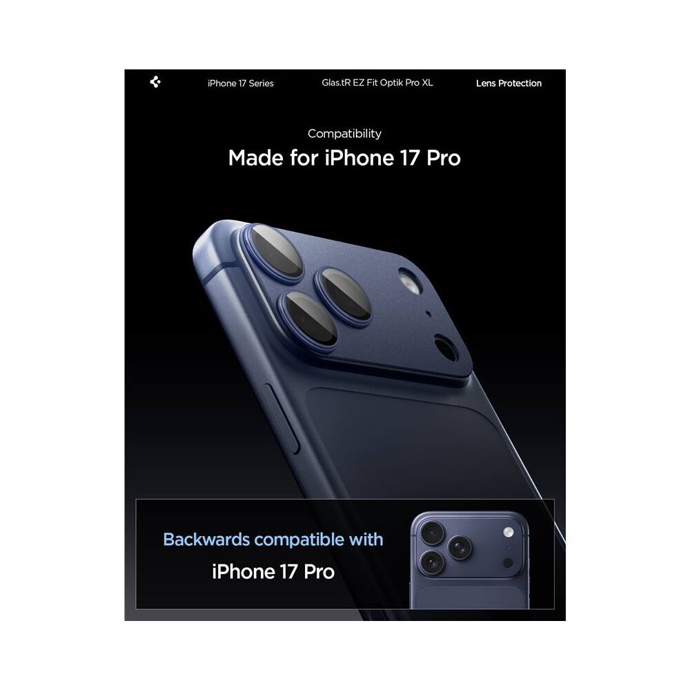 Spigen-Glass-tR-EZ-Fit-Optik-Pro-XL-sklo-na-fotoaparat-iPhone-17-Pro-tmave-modre