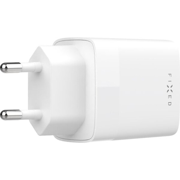 FIXED-USB-C-PD-sitova-nabijecka-30W-bila