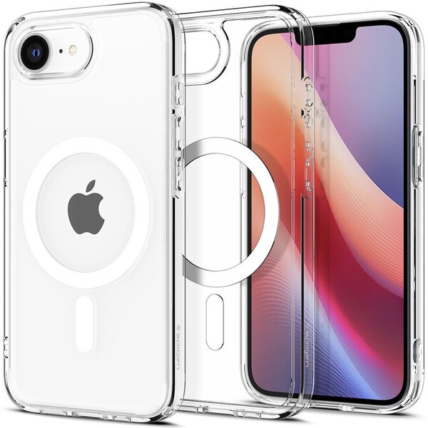Spigen-Ultra-Hybrid-MagSafe-kryt-iPhone-17e-16e-bily