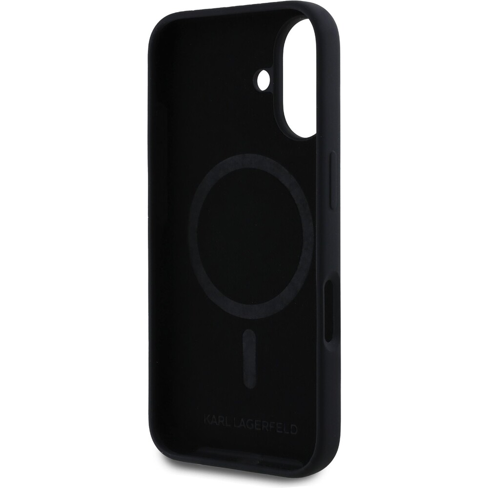 Karl-Lagerfeld-Liquid-Silicone-Karl-and-Choupette-MagSafe-kryt-iPhone-16-cerny
