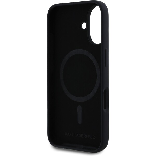 Karl-Lagerfeld-Liquid-Silicone-Karl-and-Choupette-MagSafe-kryt-iPhone-16-cerny