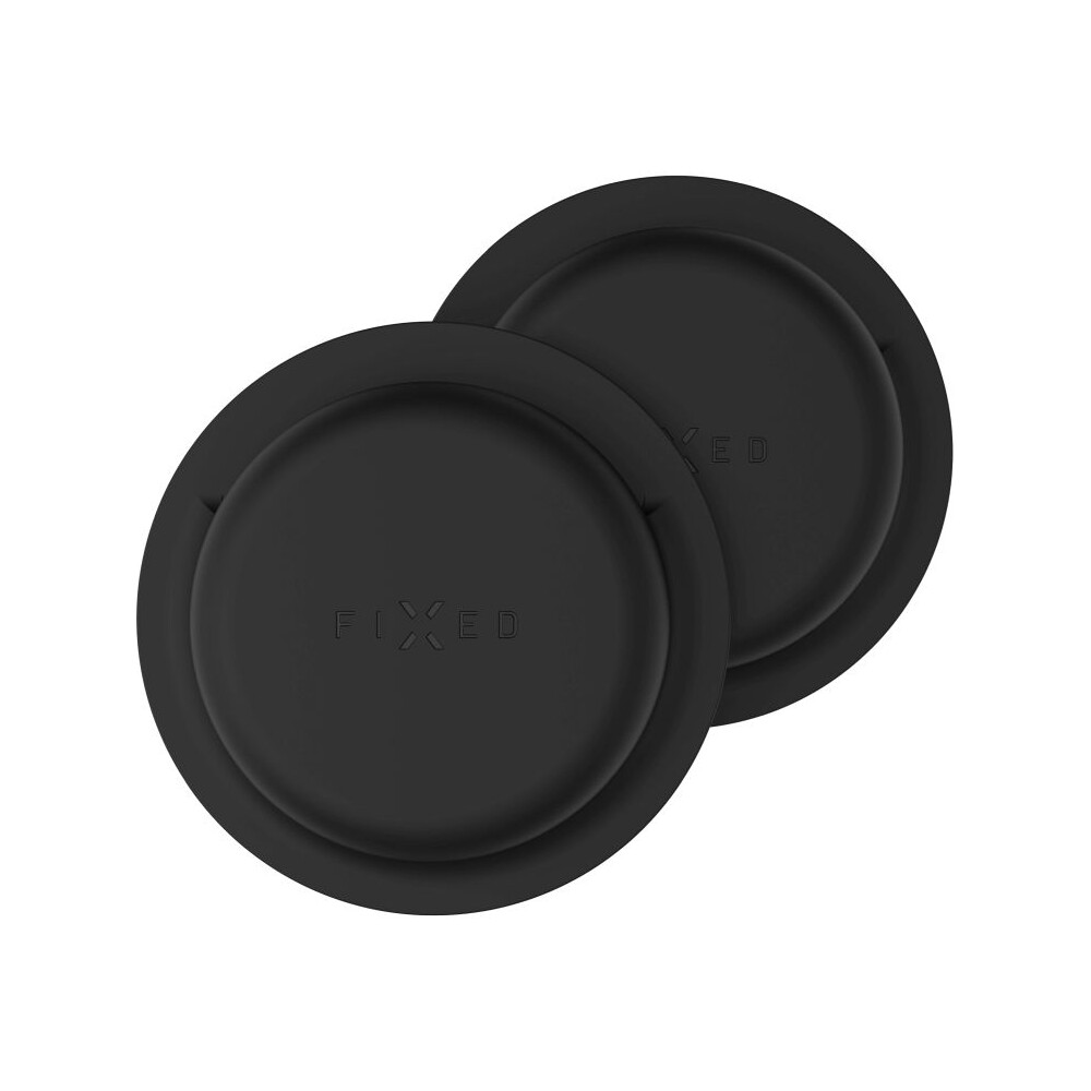 FIXED-Silky-Sticker-silikonove-nalepovaci-pouzdro-pro-Apple-AirTag-2-ks-cerne